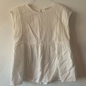 Zara babydoll top